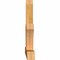 Ekena Millwork Richland Rough Sawn Timber Gable Bracket, Western Red Cedar, 84"W x 49"H x 6"D x 6"F, 14/12 Pitch GBW084X49X0606RIC00RWR - alternate 4